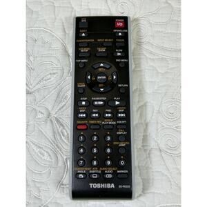 Toshiba Black SE-R0220 Genuine TV DVD VCR Combo Remote Control OEM Original